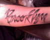 Brooklyn arm tattoo