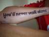 You'll Never Walk Alone - Liverpool tattoo
