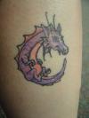 Hunter's Moon Dragon tattoo