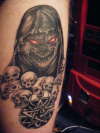 Disturbed Guy with Symbol tattoo