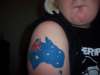 Aussie pride tattoo