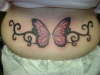 a little butterfly tattoo