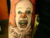 clown from it tattoo