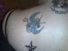 Sailor Jerry Swallow tattoo