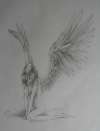 angel for gran tattoo