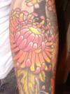 crysantheum tattoo