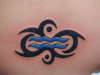Rachel's Aquarius Symbol tattoo