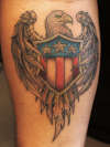 US Eagle tattoo