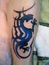Black n Blue tattoo