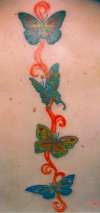Butterfly Family tattoo
