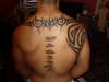 Tribal Back Piece tattoo