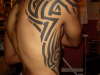 Tribal Back tattoo