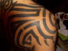 Tribal Shoulder tattoo
