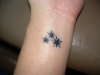Wrist Stars tattoo