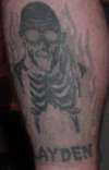 Zombie Corpse tattoo
