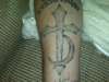 DevilDriver Cross tattoo