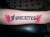 Surname and liverpool liverbirds tattoo