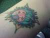 sleepy moon tattoo