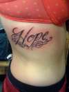 Hope tattoo