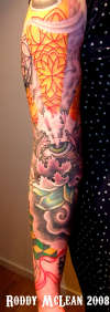 sleeve by Roddy McLean tattoo