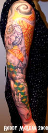 sleeve by Roddy Mclean tattoo