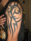 My tribal 6 months later tattoo
