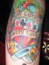 dont gamble with love tattoo