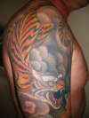 oriental tiger tattoo