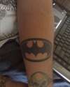 Batman tattoo