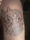 Gemini skulls tattoo tattoo