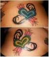Hearts tattoo
