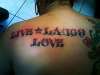 live laugh love tattoo