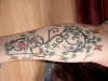lower leg tattoo