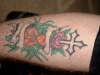 lower leg tattoo