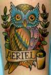 owl tattoo