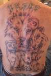 Wild Cats Back Piece 2 of 2 tattoo