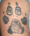 Wolf tat tattoo