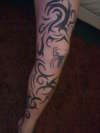 my leg tattoo