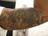 SAMURAI/DRAGON tattoo