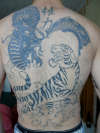 back tattoo- 6 hrs