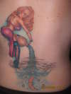Aquarius the water bearer tattoo