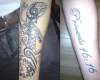 COVER UP. Black on Black tattoo