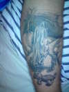 The reaper with a child tattoo