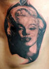 Marilyn tattoo