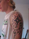 My metallica ninja star plus Maori Moko tattoo