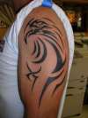 Tribal Eagle tattoo