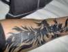 Tribal Phoenix tattoo