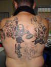 Willies Back Piece tattoo