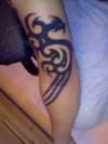 Tribal Dragon tattoo