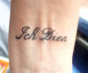 i serve tattoo